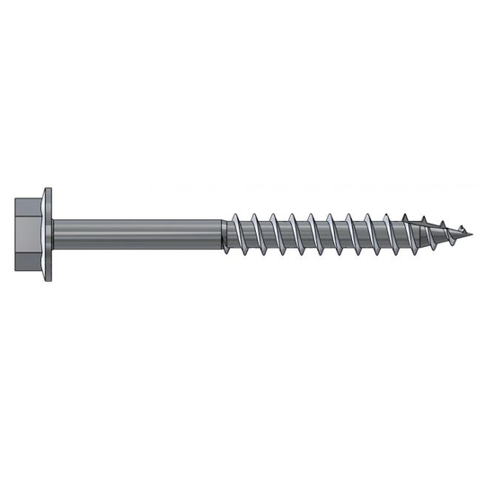 ITW TOPKON® HEX, Udendørs - Træskrue - 6,5 x 45 - 151934