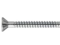 NKT vingeborskrue 4,8x45mm - PH2, undersænket hoved, selvsk. gev., elz. - 200stk