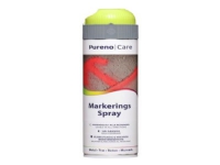 Pureno markeringsspray 500ml - Gul beregnet til mærkning på veje, bygninger, tuneller m.m.