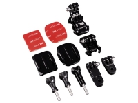 Hama Accessory Set - Støttesystem - klæbende beslag - styrestang, bilrude, hjelm
