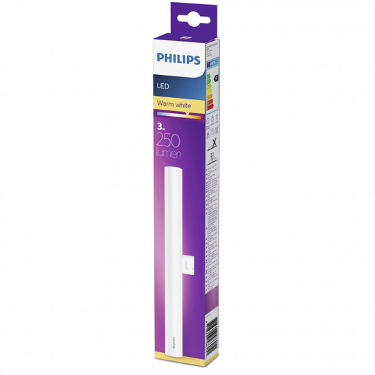 Philips LED rør 3W 300 mm en sokkel varm hvid ikke dæmpbar 1 stk - 8718696586051