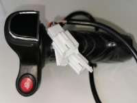 Gashåndtag 36V til Greenpower med Batteri og lyskontakt