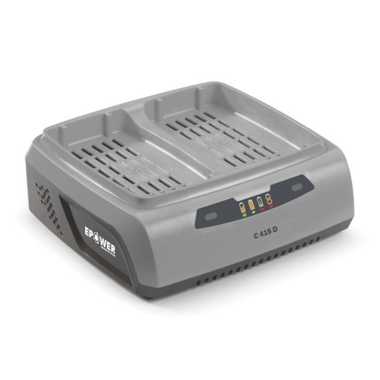 Stiga EC 415 D - Dobbeltlader