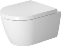 Duravit ME by Starck comp. væg - 370x480mm u/skyllerand skjult montering HygieneGlaze