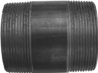 nip.rør sort 3/4-120mm -