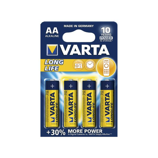 Varta Longlife - AA - 4pk.