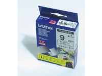 Tape Brother sort/hvid TZEFX 221 9 mm
