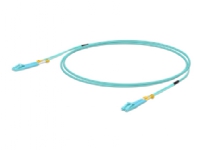 Ubiquiti UniFi - Patchkabel - LC multimodus (han) til LC multimodus (han) - 5 m. - fiberoptik - duplex - 50 / 125 my - OM3 - turkis
