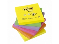 Post-it blok R330-NR z-fold 76x76 mm neonfarver - (6 blokke pr. pakke)