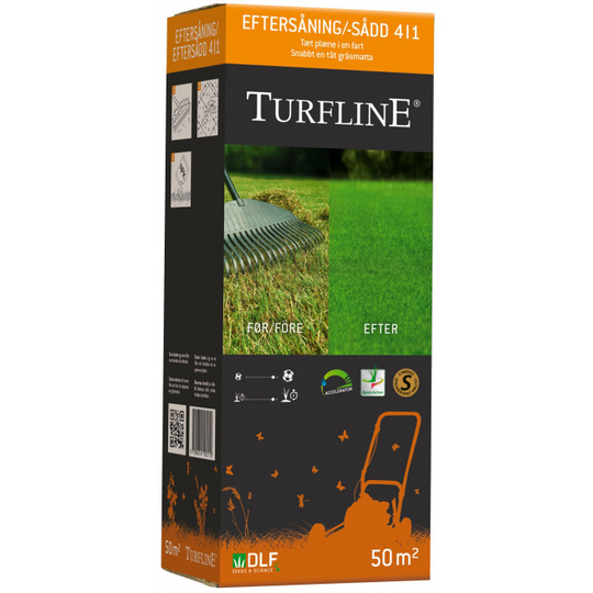 Turfline Efterså 4i1 Græsfrø