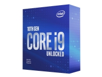Intel Core i9 10900KF - 3.7 GHz - 10-kerne - 20 tråde - 20 MB cache - LGA1200 Socket - Kasse (uden køler)