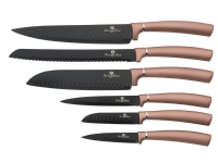 Berlinger Haus BH-2543, Knivsæt, Rustfrit stål, Rustfrit stål, Sort, Ergonomisk, Blød berøring, Kasse