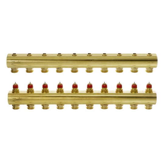 Danfoss Manifold 10+10fordelerrørsæt 1 Fhf-10 M- Reg.vent