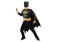 Batman Deluxe Muskeltop, Kappe, Maske og batarangs til børn