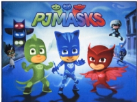 Pyjamasheltene / PJ Mask De Luxe gulvtæppe til børn 95x125