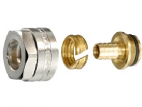 Roth Fordelerkobling 16mm x 3/4 Euro Fordelerkobling 3/4 EURO x 16 mm, messing