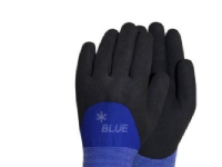 Blue vinterhandske str. 10 - Handske af polyester med akryl-for.
