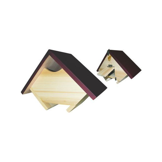 Mejsekasse Træ M/bagdør27x15x19cm - 217-844