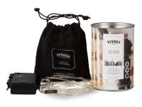TIVOLI String light Sølv - 5 mtr. Batteri
