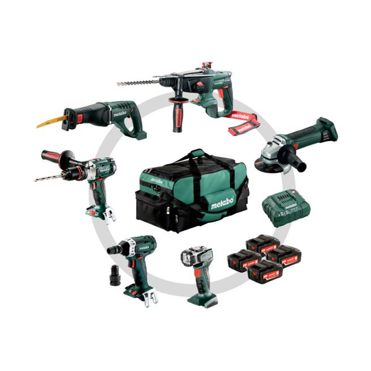 Metabo Combo Set 6.1 - 691008000 Akku-maskine som sæt