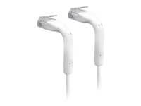 Ubiquiti UniFi - Patchkabel - RJ-45 (han) til RJ-45 (han) - 8 m - 3 mm - CAT 6 - booted - hvid