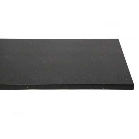 Original Design Laminat Bordplade Sort terrazzo - 300x61cm - 800115