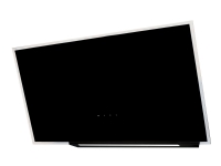 EICO Link Frame 80 N EM - Hætte - skorsten vinklet - bredde: 80 cm - dybde: 38.6 cm - ekstraktion og gencirkulation (med ekstra ekstraktion og gencir