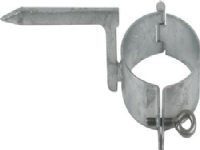 Hængselstift galvaniseret Ø87 x 32/2 mm til mur