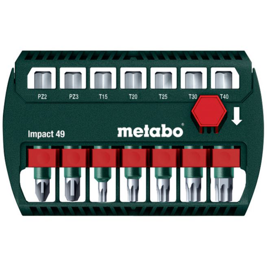 Metabo 4007430230829 - 628850000 Bitssortimenter til skruemaskine, slagfast
