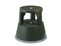 Elefantfod plast bnt/Office sort højde 390 mm