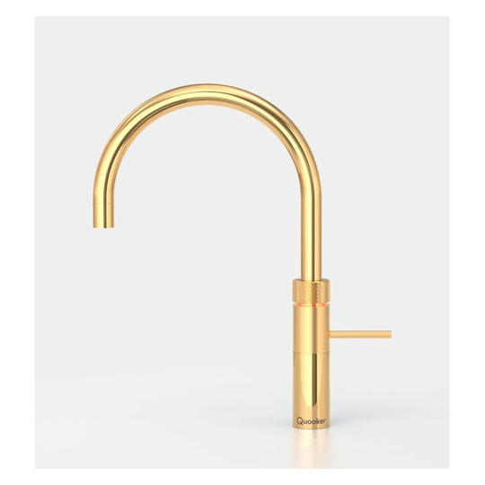 Quooker Fusion Round Guld, 3i1 kogende vandhane m/PRO3-VAQE