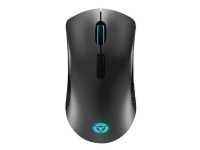 Lenovo Legion M600 Gaming Mouse - Mus - højre- og venstrehåndet - optisk - 8 knapper - trådløs, kabling - Bluetooth, 2.4 GHz, USB 2.0 - trådløs modta