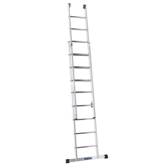 JUMBO Skydestige P 2x8 trin 4.2m. M/stigefod - 49SS229-S