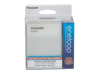Panasonic eneloop BQ-CC87 - 1,25 - 6 timer batterioplader - (for 2/4xAA/AAA) 4 x AA type - 1900 mAh