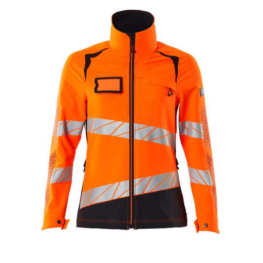 Mascot Accelerate Safe Jakke 19008-511 Dame - Hi-Vis Orange-Mørk Marine