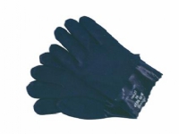 844 27 Petro Soft - PVC Petro Soft PVC handsker, foret, heldyp 27 cm, grøn