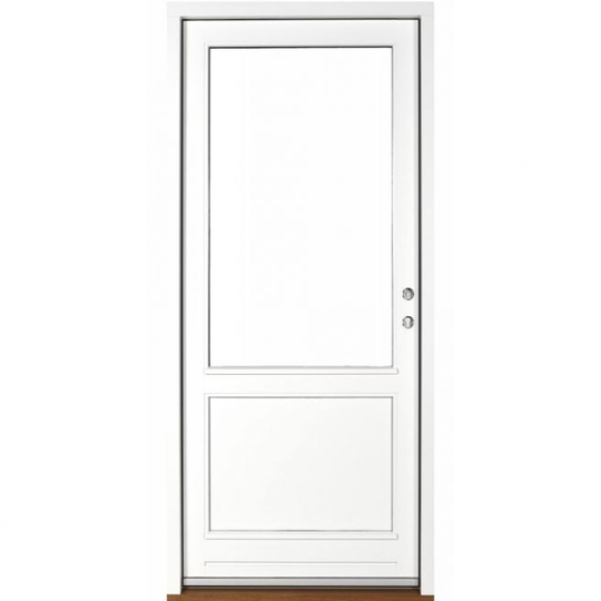 Outline Facadedør H Br18 Hvid Fsc Mix70% 948x2118x114mm 2-lagsglas Ral 9010 Nc-coc-011836