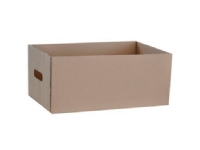 Papkasse med hank 380x245x165 mm - (bundt á 20 stk.)