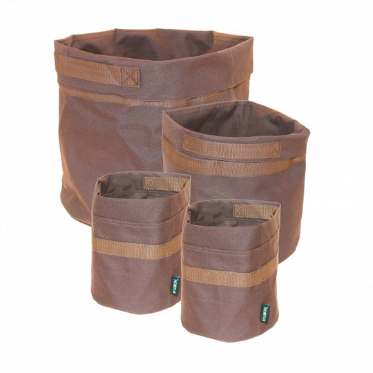 Potteskjuler Pakke Mørkebrun Med 2x21, 1x28 & 1x39cm