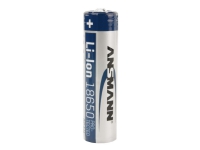 ANSMANN - Batteri 18650 - Li-Ion - 2600 mAh - 9.36 Wh - 1S (1S1P) - sølv