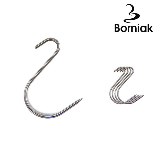 Borniak S-Hooks asymetric 5 pcs