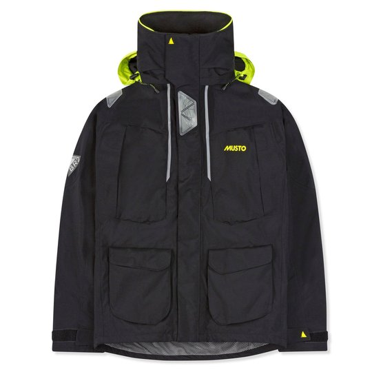 Musto br2 offshore sejlerjakke, herre, black/black m