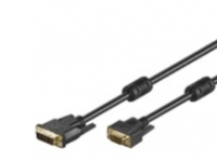 Goobay MMK 632-500 G 5m DVI-I/VGA, 5 m, DVI-I, VGA (D-Sub), Sort, Hanstik/Hanstik
