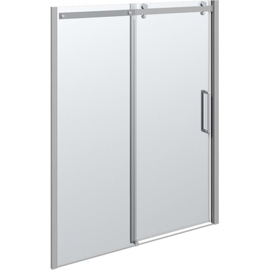 Scanbad Skydedør Sæt 1600 Mm Deluxe Krom/klar