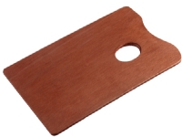 Talens Wooden Palette Rectangular 16 X 25 Cm