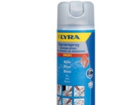 Lyra markeringsspray blå - 500 ml. (4180) - UN 1950 Aerosoler, brandfarlige 2.1.