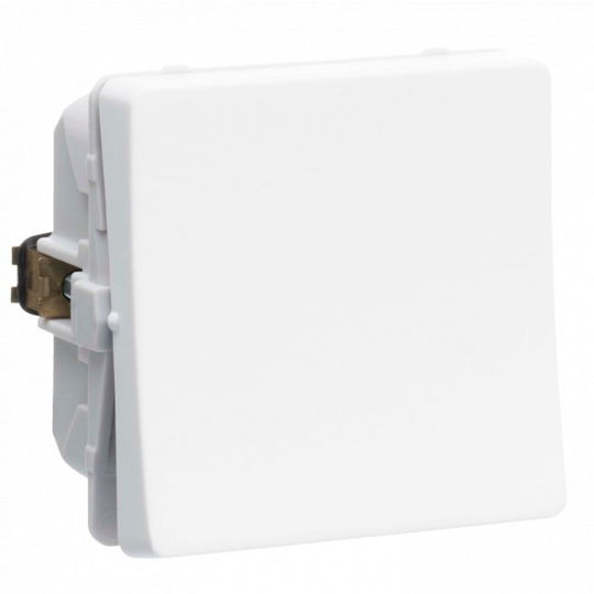 LK Fuga Afbryder 1-pol 1 Modul Hvid - 542D60011L