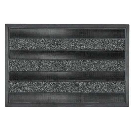 Clean Carpet Dørmåtte 722210 Anthracite 40cmx8mmx60cm