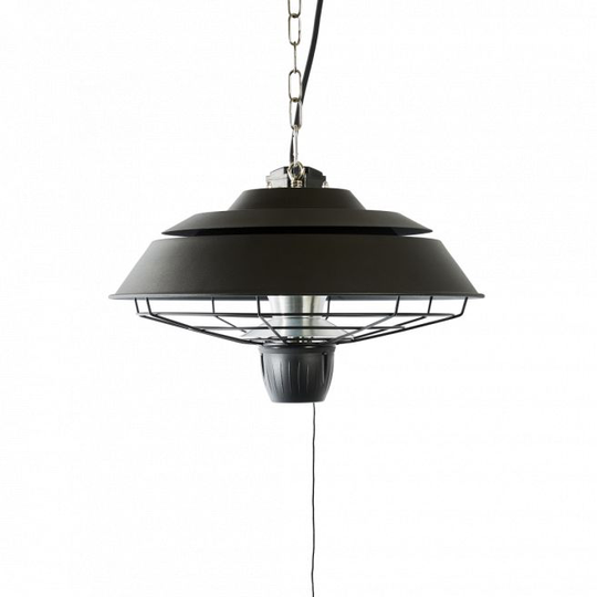 HORTUS Terrassevarmer hængemodel 1500 W, HA, Ø42 cm, sort
