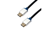 LogiLink 3m, 2xHDMI, 3 m, HDMI Type A (Standard), HDMI Type A (Standard), 4096 x 2160 pixel, 3D, Sort